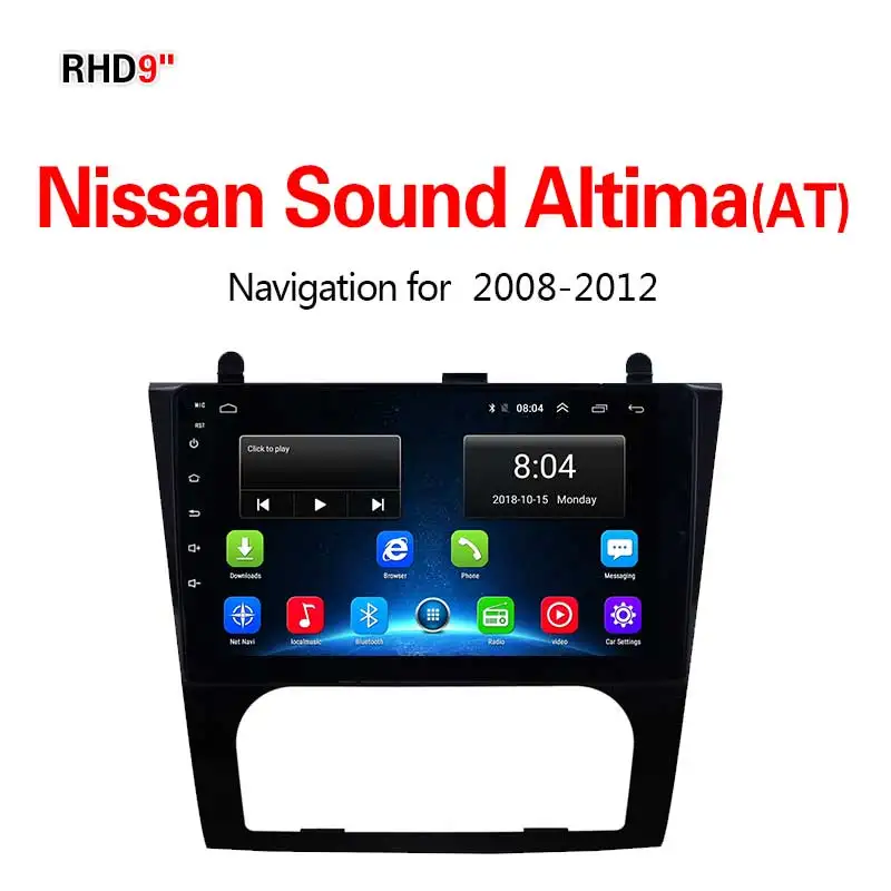 

Lionet GPS Navigation for Car Nissan Sound Altima(AT) 2008-2012 9Inch RN1009X