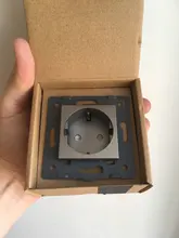 Glass Livolo Double-Glass-Panel EU Crystal White 151mm--80mm Pearl VL-C7-C1/C1-11 Standard