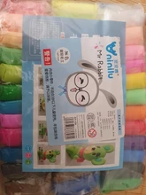 Toys Plasticine Light-Clay Safe Air-Dry-Polymer DIY 36-Color Kids Children Educational