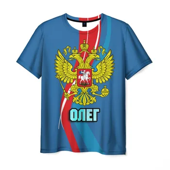 

Men's T-shirt 3D coat of arms Oleg