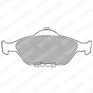 Колодки Тормозные Ford Fiesta 9501/01/Fusion 01 Передние Delphi Lp1469 Delphi арт. LP1469