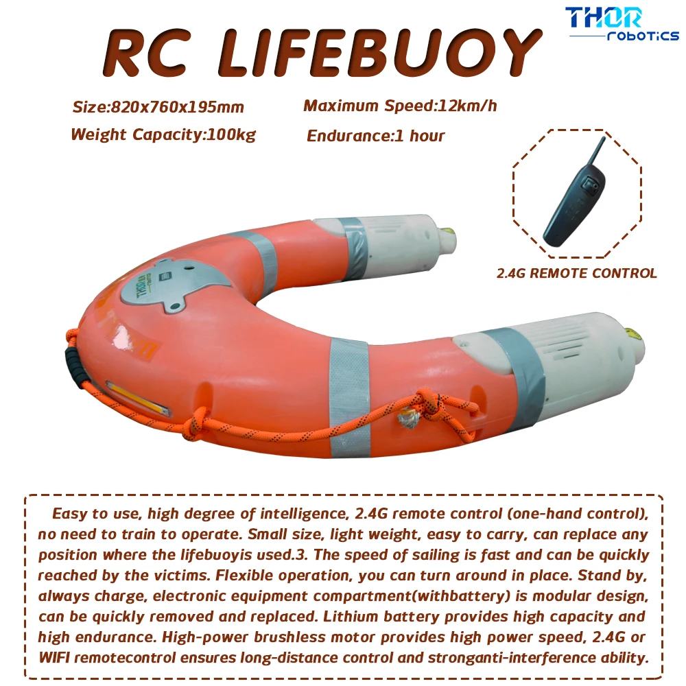 KIT ThorRobotics USV беспилотный Интеллектуальный RC спасательный круг корпус 2,4G пульт дистанционного управления спасательный трос спасательные устройства - Цвет: KIT