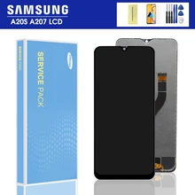 6.5'' For Samsung Galaxy A20S LCD Touch Digitizer Sensor Glass Assembly For Samsung A207 LCD Display A207 A207F LCD Screen