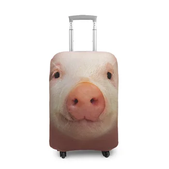 

Case for a suitcase 3D pig