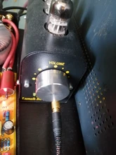 2 uds 17*17mm 25*17mm 25*17mm * 30*17mm * 48*22mm 34*17mm 6mm Agujero del eje de aleación de aluminio de la perilla de potenciómetro (estriado diámetro de eje)