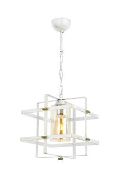 

AVONNI AV-65203-1BBY White Painted Modern Chandelier, E27, Metal