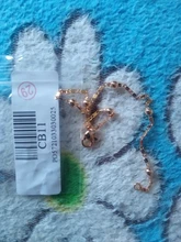 Pulsera de eslabones venecianos para hombre y mujer, brazalete de oro rosa de 20cm, cadena de eslabones venecianos Curb Snail Foxtail, regalo de moda CBB1, 585