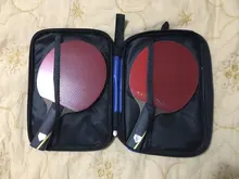 HUIESON 6 Star 2 uds nuevo y mejorado de carbono de conjunto de raqueta de tenis súper poderoso raqueta de Ping Pong bate para adultos Club de formación