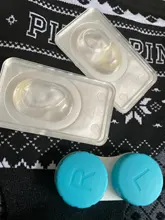 Novmas Hidrocor-lentillas de colores para ojos, lentillas de contacto de Color verde, Azul, Gris, 1 par