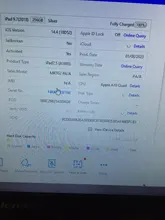 SN Número de serie para iPad Mini 1 2 3 iPad aire 1 2 2018 de 2019 Pro10.2 A1566 A1474 SN Wifi y Bluetooth dirección para iPad Icloud desbloquear