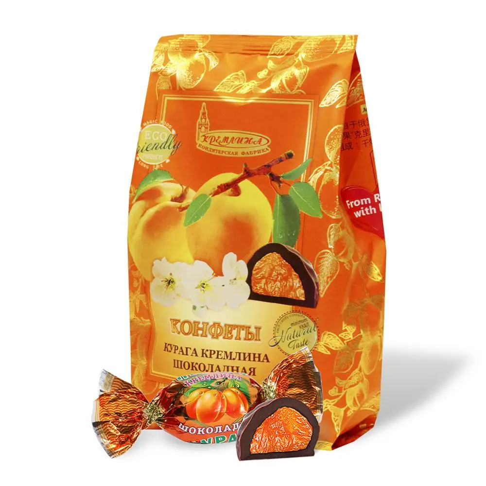 Конфеты шоколадные КРЕМЛИНА Курага в шоколаде - вкусняшки и сладости товары из