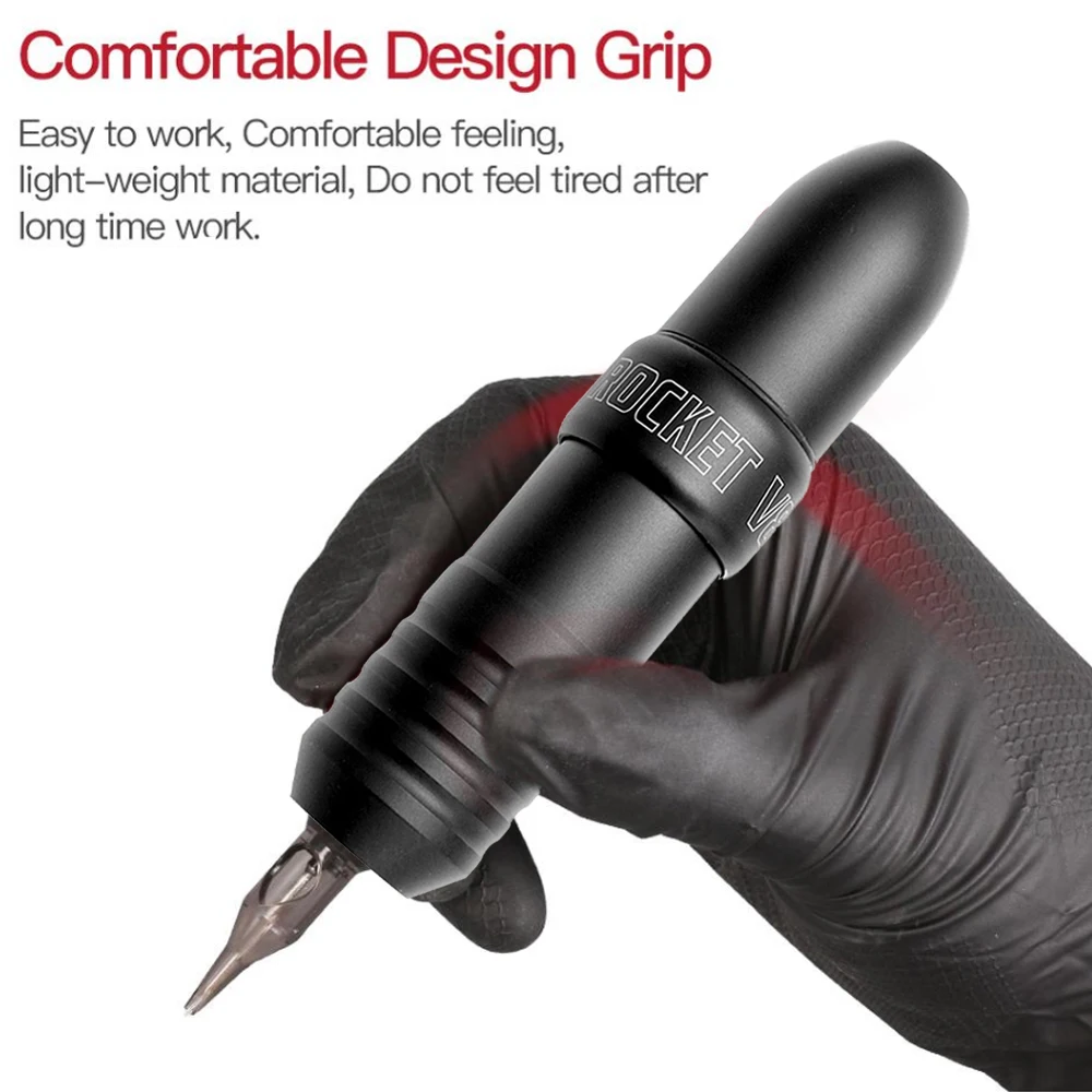 Ручка для татуировки роторная машина для татуировки с лучшим Мотором для татуировщика ручка для картриджа Гибридный Перманентный макияж микроблейдинг ручка