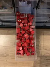 Connector Terminals Splicing Screw-Type KF301 Blue Green Black PCB Red 100pcs/Lot