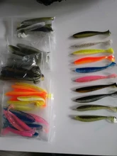 Wobbler Silicone Bait Spinnerbait-Accessories Streamer Soft-Lure Shad Sea Worm 50pcs/Lot
