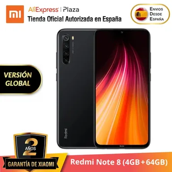 

Xiaomi Redmi Note 8 (64GB ROM con 4GB RAM Snapdragon™ 665 Android Nuevo Móvil)