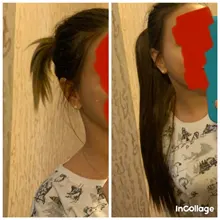 Eunice-coletero largo y recto con Clip en la cola, postizo con horquillas, extensiones de cabello sintético