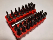 Security-Bit-Set Bit-Holder Tamper Magnetic-Extension Star Screwdriver Quick-Release