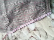 Plaid Pants Trousers Joggers Harajuku Women Streetwear Korean-Style Plus-Size Autumn