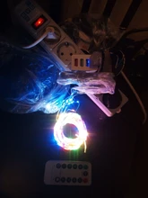 3M String LED Fairy Lights Garland Curtain Lamp USB Remote Control New Year Christmas