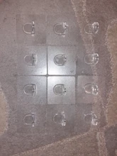 Ganchos de soporte de estante, adhesivo sin perforaciones, soporte de partición en capas, gancho de tornillo de pasta, gancho de soporte para estante triangular, 12/8/4 Uds.