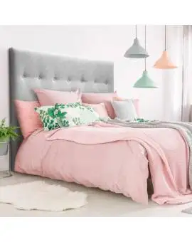 Testiera Imbottita Anti-Macchia Heraclith (Altezza 60 Cm - Boton Swarovski), Trasporto Gratuito