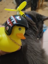 Car-Ornament Helmet Bicycle-Accessories Road-Bike-Motor Duck Cycling Riding Wind Small