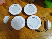 Led Downlight Lamps Living-Room-Light Bathroom Ceiling 230V 110V Home 220V 3W 9W 18W