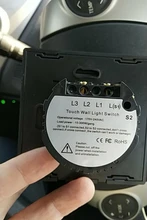 Wall-Light Switch Crystal Glass-Panel Touch-Switch Minitiger 1-Gang 2-Way Control Standard