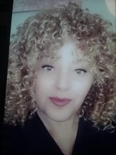 NNZES-peluca Afro rizada para mujeres negras, pelo largo sintético con flequillo, color negro y gris, 14 pulgadas