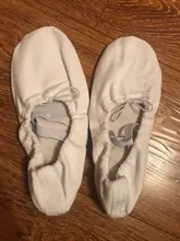 Ballet-Dance-Shoes Gymnastic Teacher Pink Yoga Black Girls Kids Women Canvas White Flat