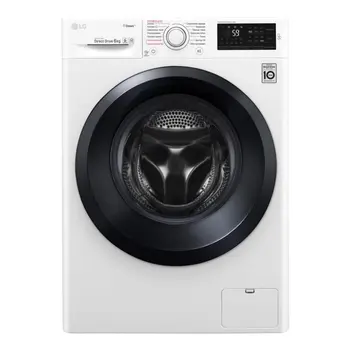 

Узкая стиральная машина LG с функцией пара Steam F2J5NS6W