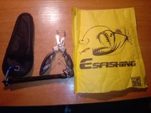 KESFISHING-alicate multifuncional de pesca, pinzas seguras para acampada, pinzas seguras para pesca