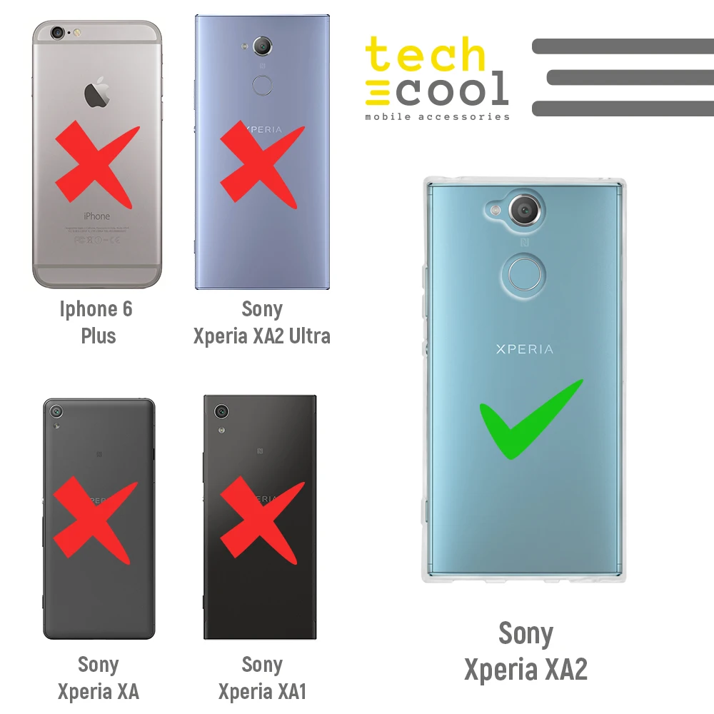 FunnyTech®Чехол-подставка для sony Xperia XA2 Silicone L Zelda Link fun art
