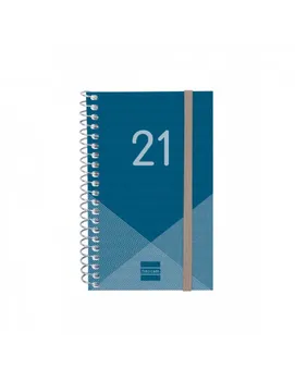 

Annual spiral AGENDA YEAR E10 SV VERT.2021 blue +