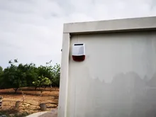 433MHz Solar al aire libre impermeable sirena inalámbrica luz Flash estroboscópico altavoz para antirrobo casa Wifi 4G GSM alarma sistema de seguridad