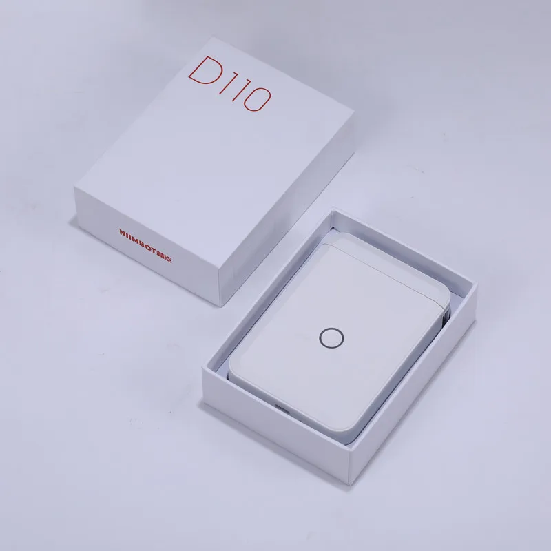 Портативный термопринтер NIIMBOT D110 для печати этикеток с Bluetooth принтер карманных