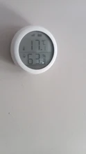 Tuya ZigBee-Sensor inteligente de temperatura del hogar y humedad, dispositivo con pantalla LED que funciona con asistente de Google y Tuya Zigbee Hub