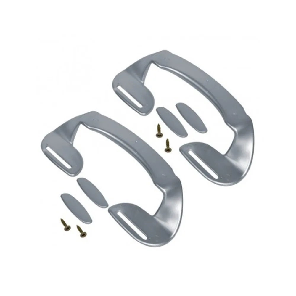 Universal Refrigerator- Freezer Gray Handle Set- 542191