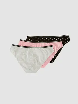 

Patterned Classic Panties 3'Lü