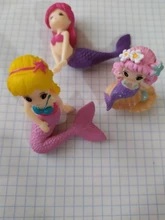 Desk-Decoration-Accessories Fish-Tank Cute Mermaid-Ornament Aquarium 1pc Little