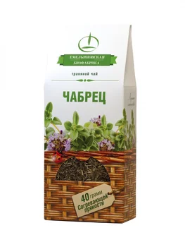 

Tea herbal емельяновская biofactory "chabres", herbal, leaf, 40 gr