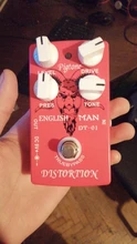 Pigtone-Pedal PP-24 efecto de distorsión clásica, accesorios para guitarra eléctrica, efectos de pedales, Bypass Real