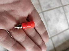 Nut Jack-Connector Banana-Socket Binding-Post Nickel-Plated Black 10pcs for 4mm Red Professional