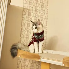 Pet Cat Reindeer Sweater Winter Warm Cat Clothes for Cats Kedi Outfit katten Clothing