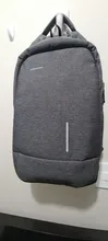 Kingsons-mochila multifunción con carga USB para hombre, morral para ordenador portátil de 13 y 15 pulgadas, a la moda, antirrobo