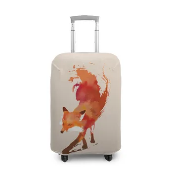 

Suitcase cover 3D paint Fox