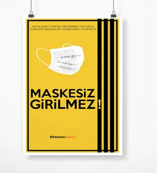 

Personalized Logo Unmasked No Trespassing Banner Poster (50x70 cm.) 3