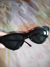 Gafas de montar para mujer, lentes de pesca Retro, Vintage, Ojo de gato, pequeñas, Sexy, gafas de sol tipo Ojo de gato, 1 ud.