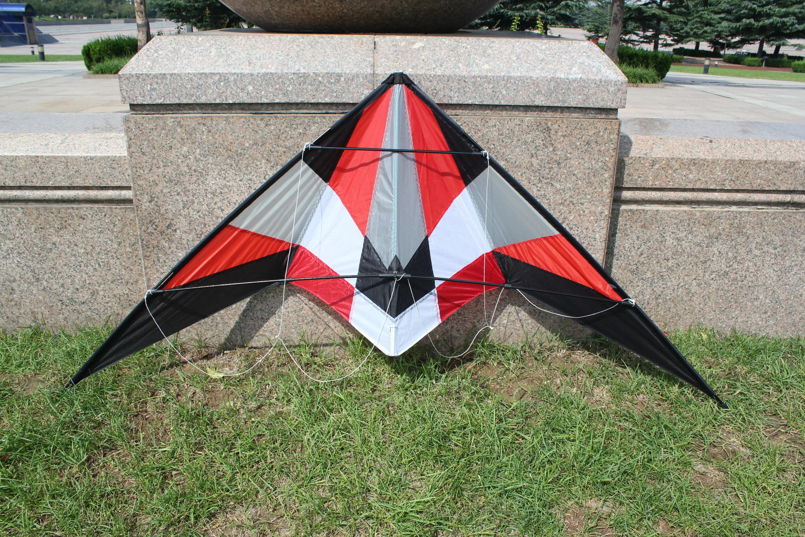 NEW Outdoor Fun Sports 1.8m Dual Line  Stunt  Kite With Handle And Line Good Flying  Factory Outlet 5