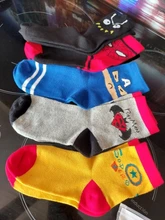 Lote de calcetines de algodón para bebé, niño y niña, calcetín elástico cálido de calidad, calcetines tobilleras blancos de Color sólido de dibujos animados, 1-12 años